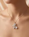 CRYSTAL BUTTERFLY NECKLACE