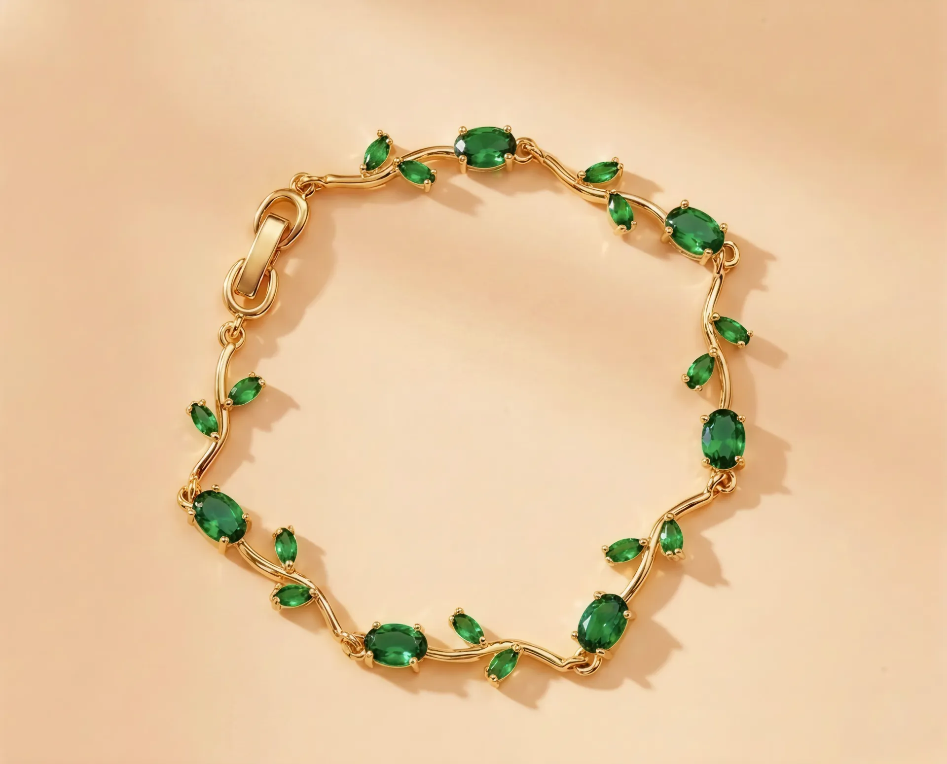 EMERALD VINE BRACELET